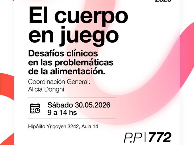 Jornadas 2026: El cuerpo en juego